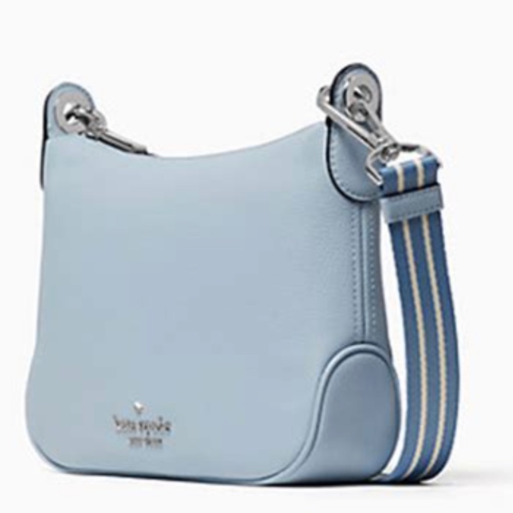 Kate Spade Ocean Fog Crossbody With Interchangeable Leather Straps